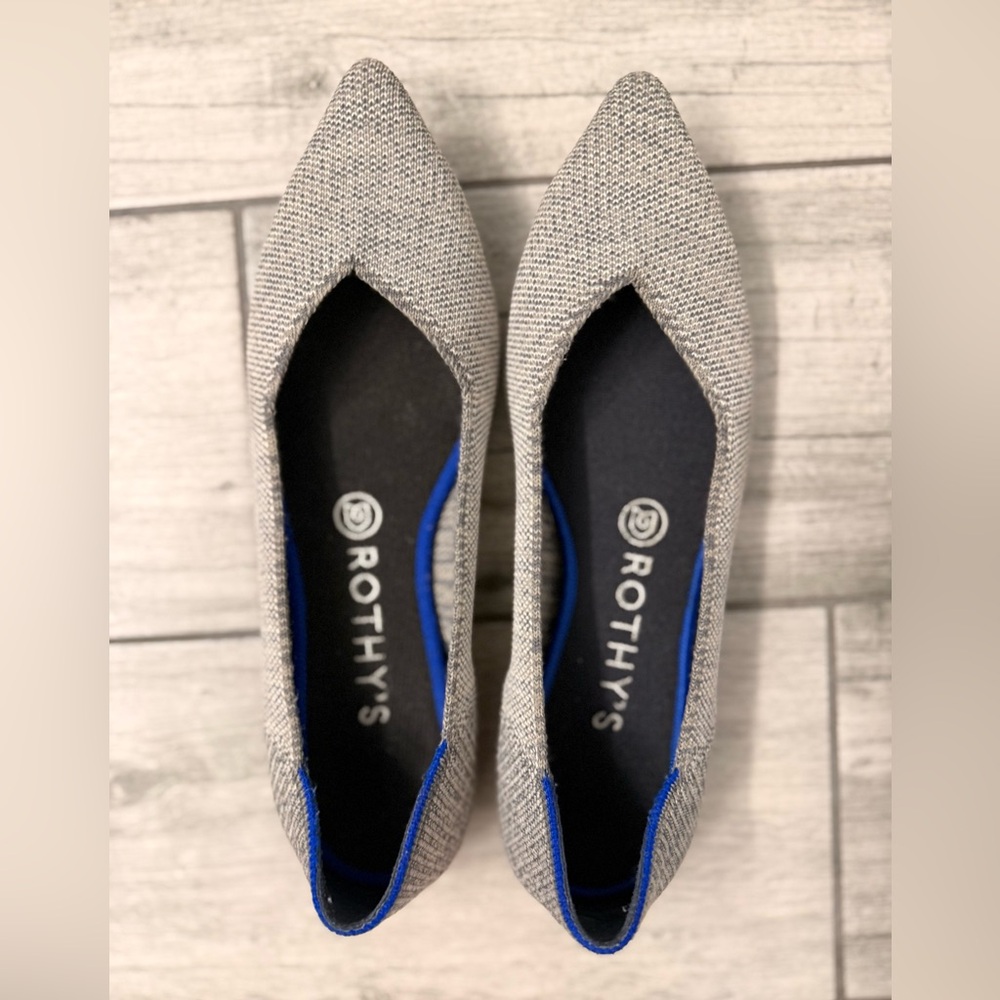 Rothy's Taupe Heather Points